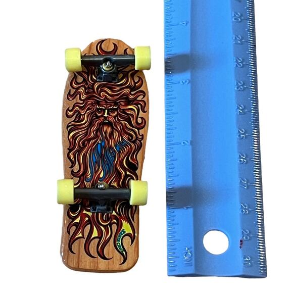 VTG Tech Deck Fingerboard Jason Jessee Sun God Santa Cruz Toy Skateboard 3.75” - Picture 7 of 7